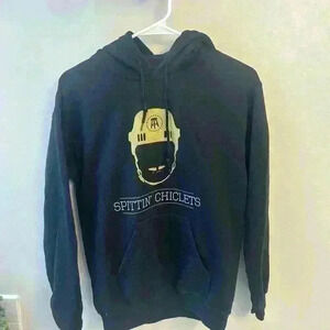 Spittin Chiclets black hoodie small